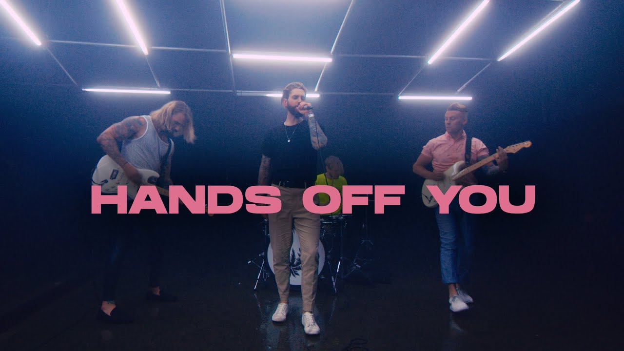 Still from the Hands Off You official video